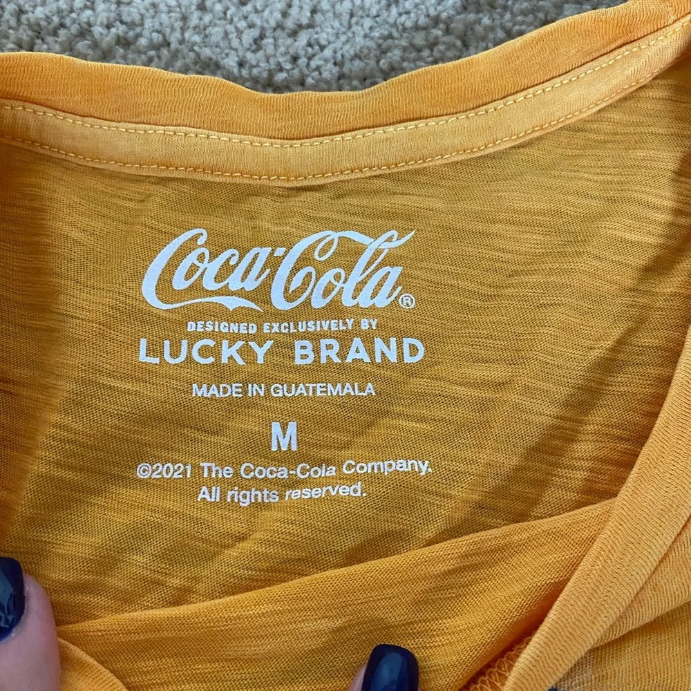 Lucky brand Coca Cola tee shirt - Picture 3 of 4